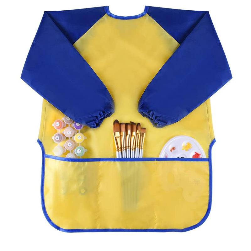 Baby Food Apron - Bebek Erkek Kız Besleme Önlükler Uzun