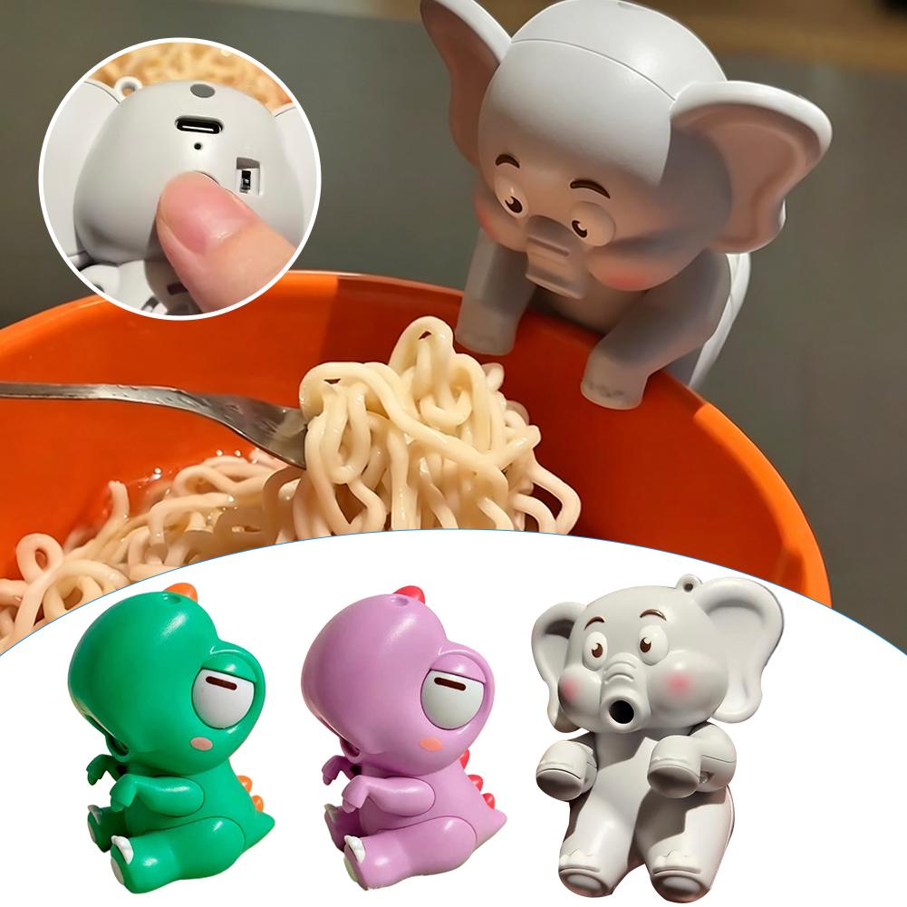Baby Food Dinner - Mini Fil Şeklinde Mama Soğutucu Fan,