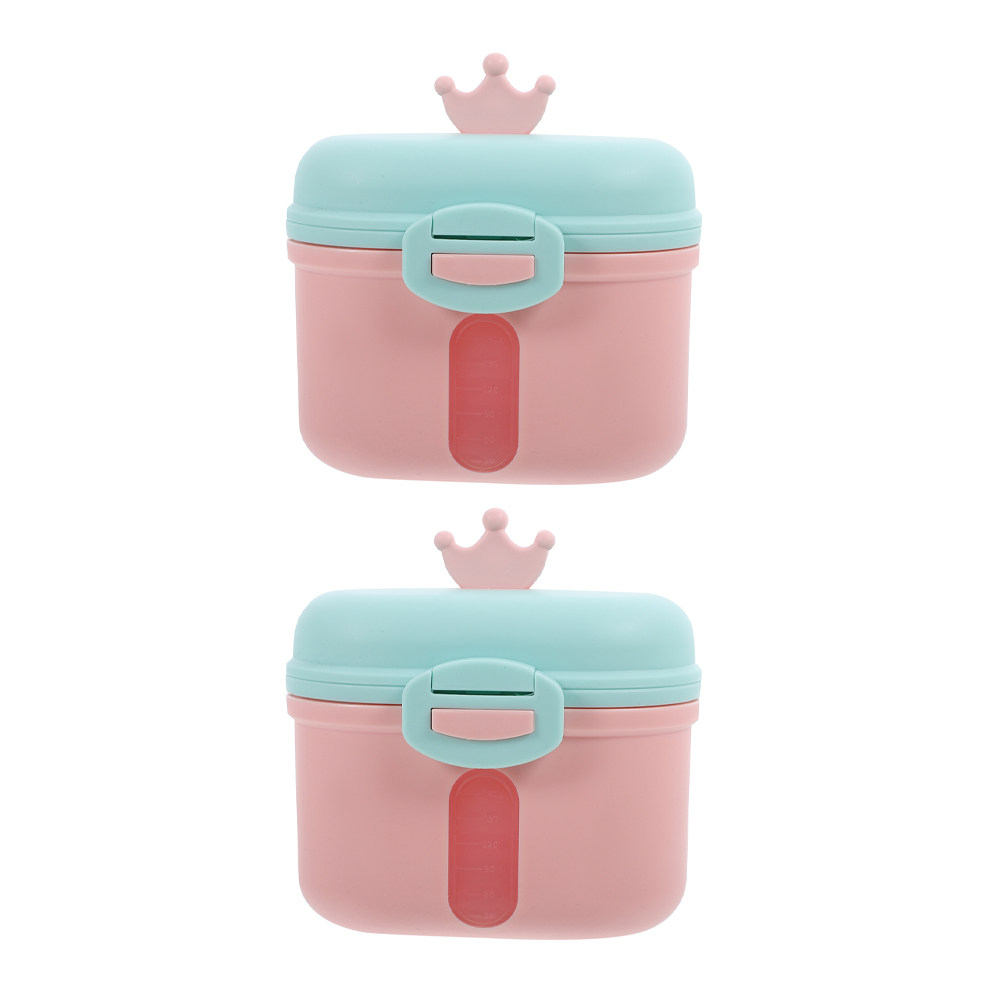 Baby Food On The Go - 2 Adet Süt Tozu Saklama Kabı