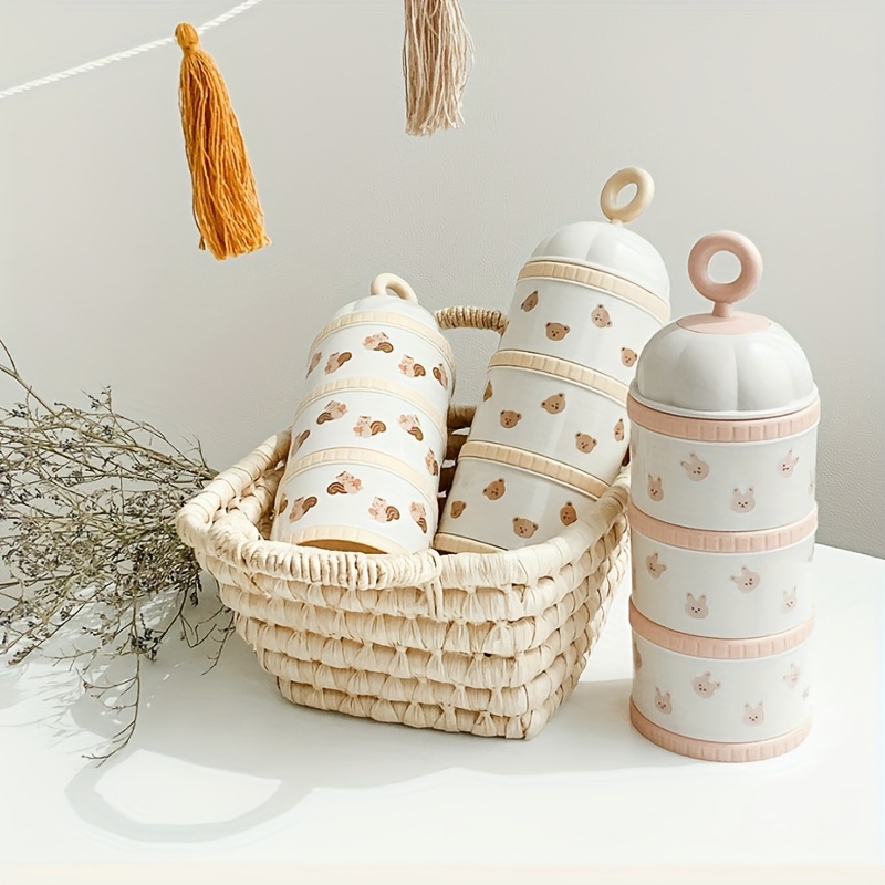 Baby Food On The Go - 3 Katmanlı Bebek Mama Tozu Dağıtıcısı