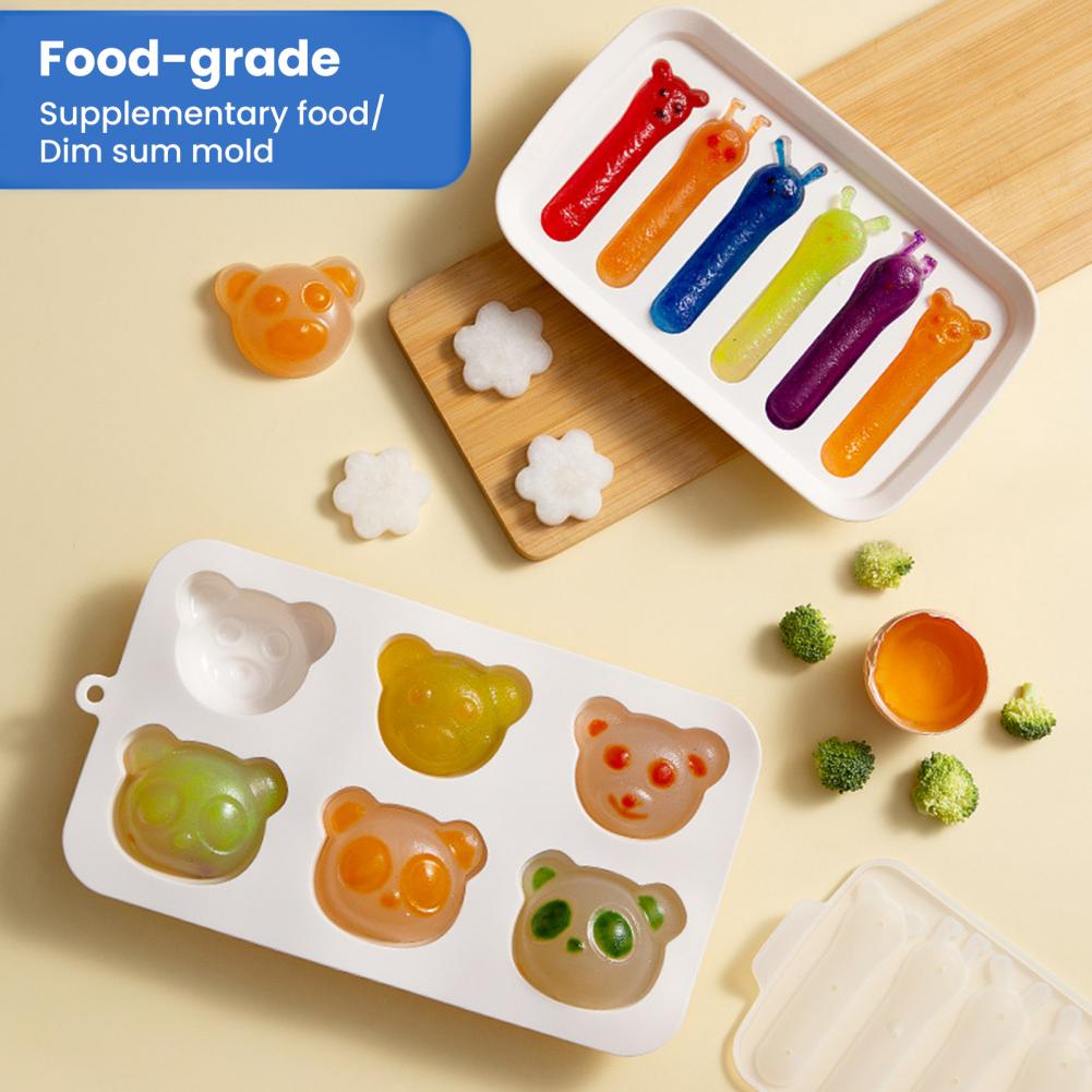 Baby Food Dessert - Yumuşak Silikon Çikolata Kalıbı Bebek Kalıp