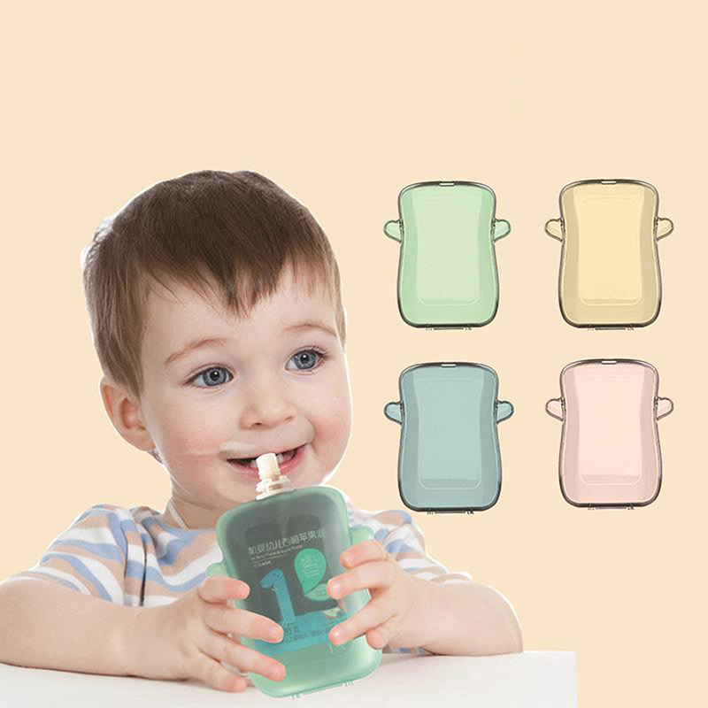 Baby Food Weaning - Kendiliğinden Beslenen Bebek Maması Kese Tutucu