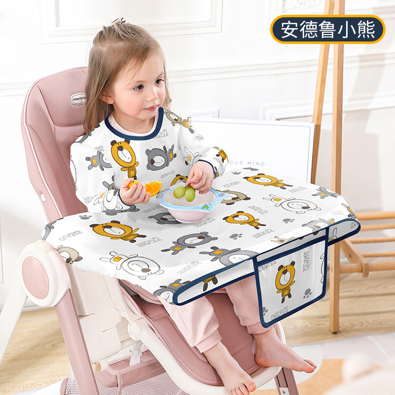 Baby Food Apron - Yenidoğan Bib masa örtüsü bebek yemek