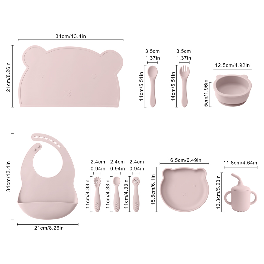 8 adet silikon bebek besleme s - Baby Food Dinner incelemesi ve fiyatı