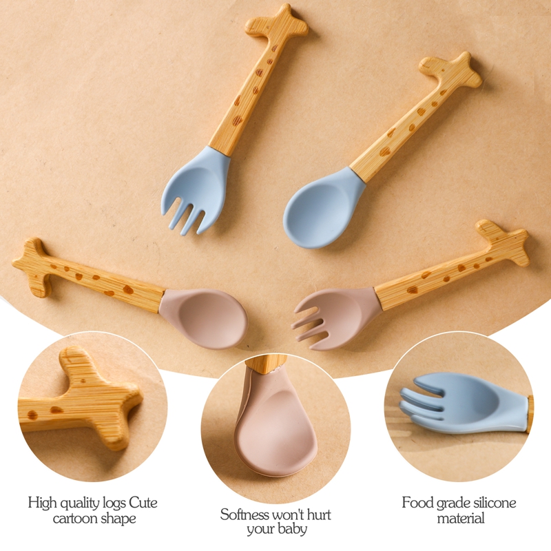 2 adet bebek bambu çatal silik - Baby Food Organic incelemesi ve fiyatı