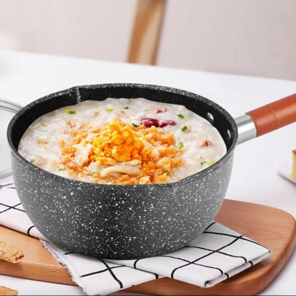Yapışmaz Süt Tenceresi Ahşap S - Baby Food Japanese incelemesi ve fiyatı