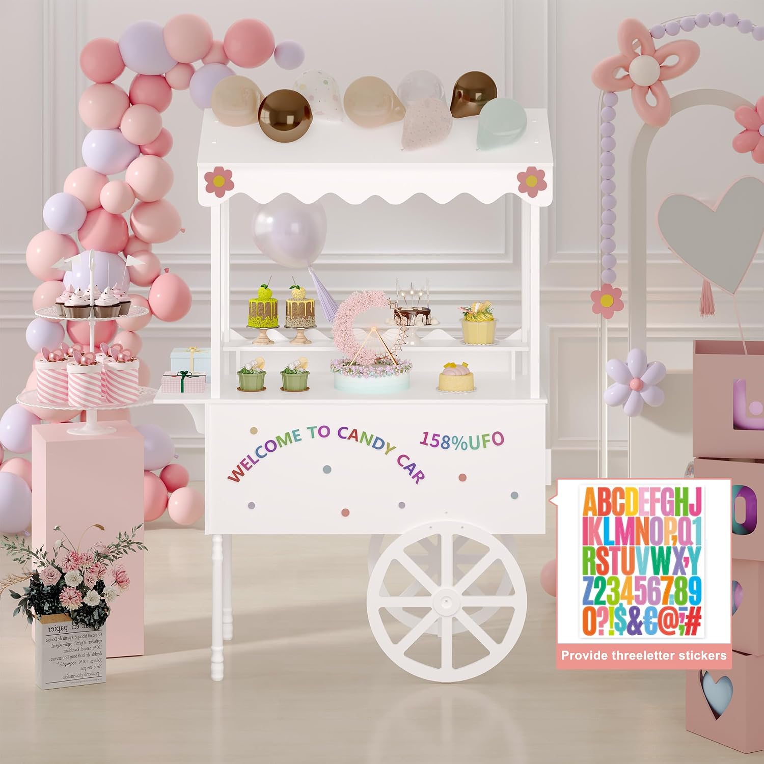 Partiler İçin Şeker Arabası Te - Baby Food Dessert incelemesi ve fiyatı