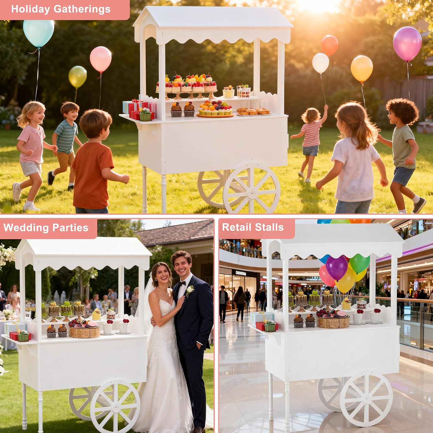 Partiler İçin Şeker Arabası Te - Baby Food Dessert incelemesi ve fiyatı