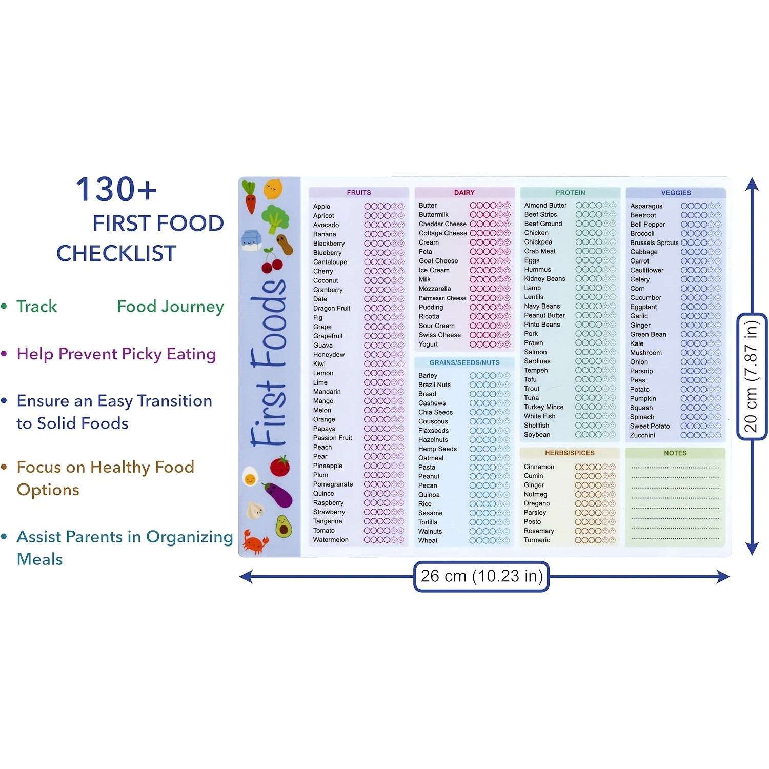 Bebek İlk Beslenme Takip Çizel - Dry Food Baby incelemesi ve fiyatı