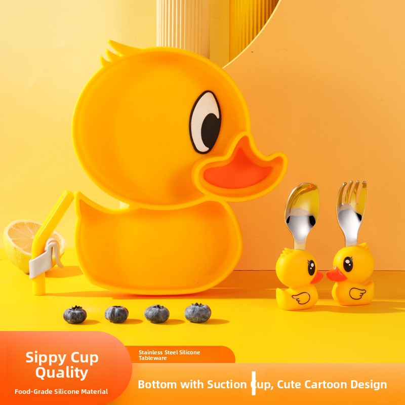 Sarı Ördek Silikon Paslanmaz Ç - Baby Food Apron incelemesi ve fiyatı