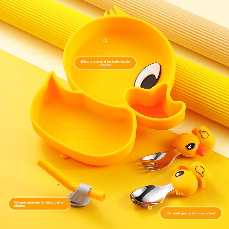 Sarı Ördek Silikon Paslanmaz Ç - Baby Food Apron incelemesi ve fiyatı