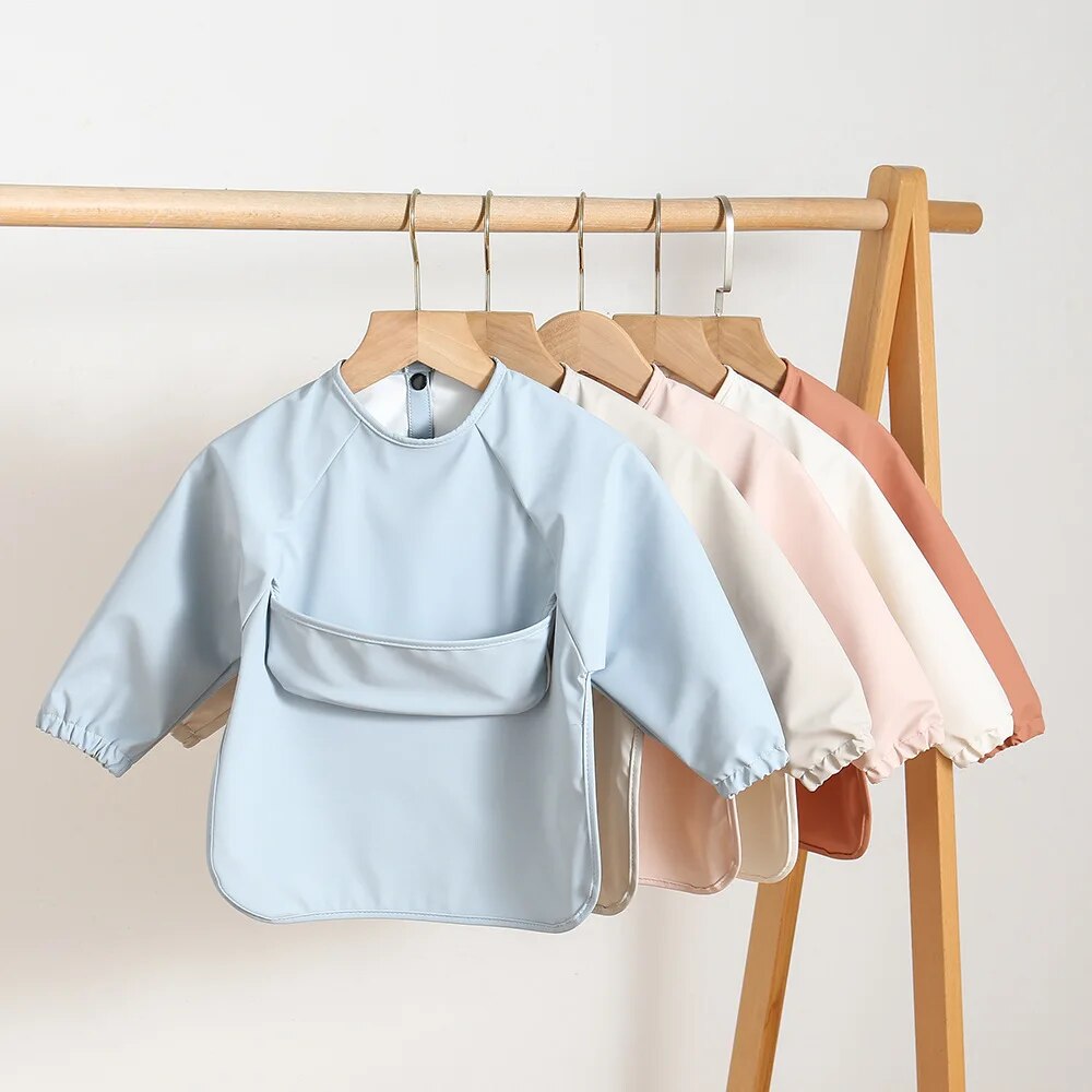 1 adet düz renk boyama Smock b - Baby Food Apron incelemesi ve fiyatı