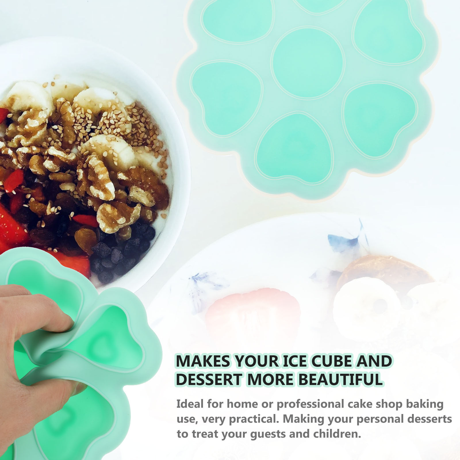 Kalp Şeklinde Silikon Gıda Sak - Baby Food Dessert incelemesi ve fiyatı