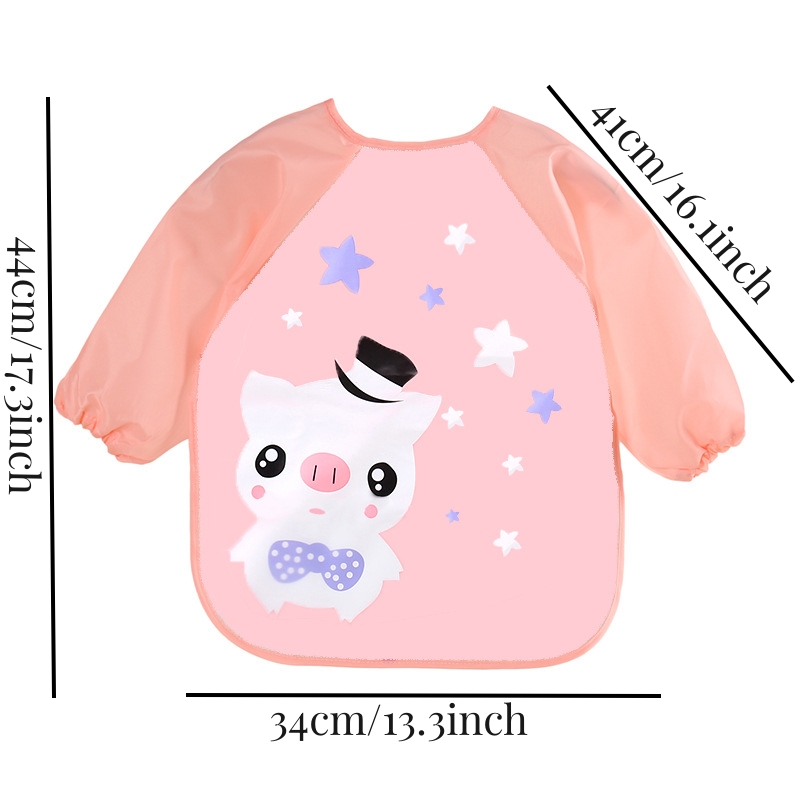 Su geçirmez EVA Tam Kollu Bebe - Baby Food Apron incelemesi ve fiyatı