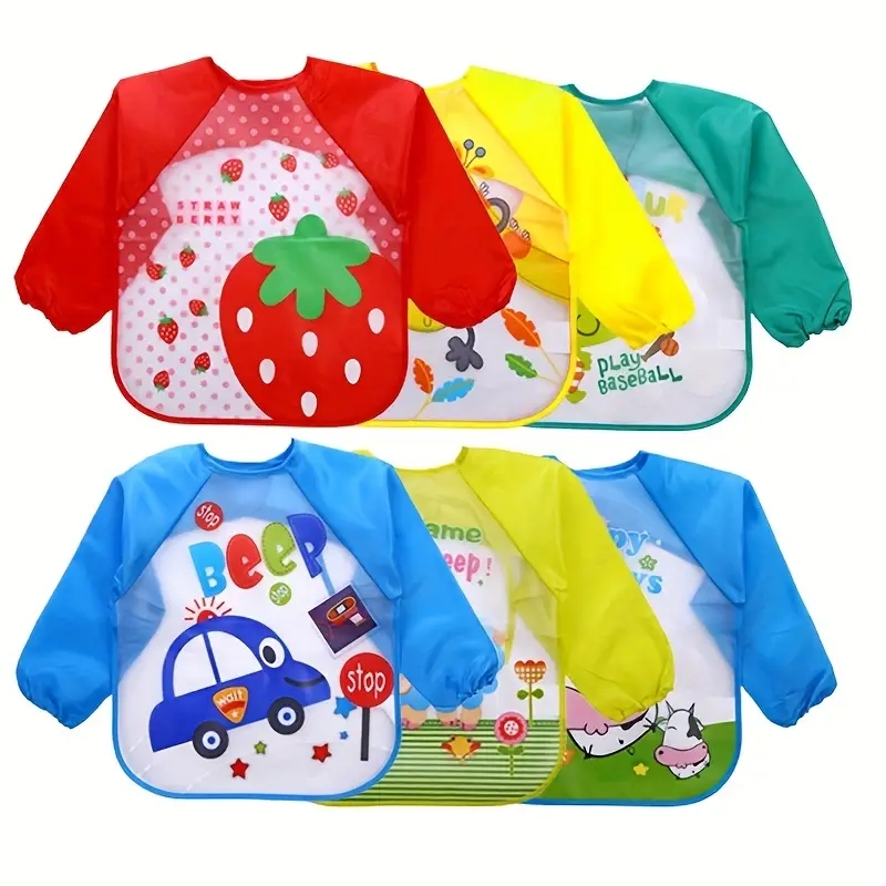 Su geçirmez EVA Tam Kollu Bebe - Baby Food Apron incelemesi ve fiyatı