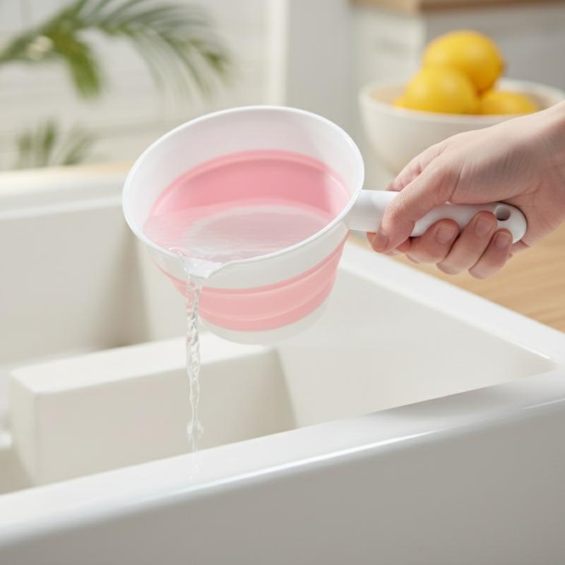 Katlanabilir Silikon Su Kepçes - Baby Kitchen Food incelemesi ve fiyatı